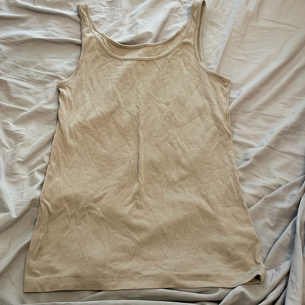 Tan Tank Top